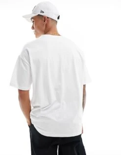 New Look Oversized T-shirt In White For Men -Look Espn Store 203889817 4