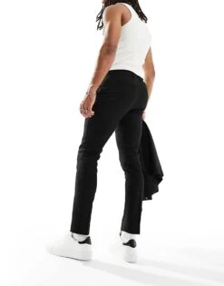New Look Suit Trousers In Black For Men -Look Espn Store 205688412 3