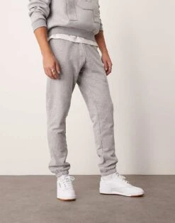 New Look Jogger In Grey Marl For Men -Look Espn Store 205800427 5
