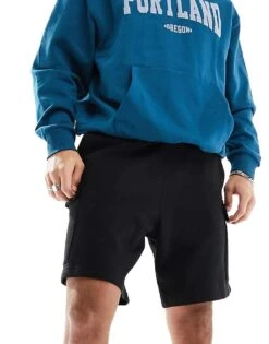New Look Cargo Jersey Short In Black For Men 9 New Look Cargo Jersey Short In Black For Men -Look Espn Store 205800688 4