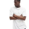 New Look Oversized Tshirt In White For Men
