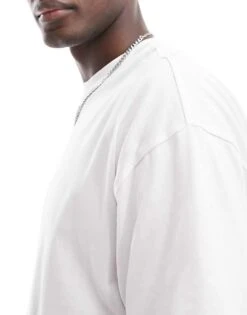 New Look Oversized Tshirt In White For Men -Look Espn Store 205817508 3