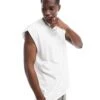 New Look Oversized Tank Top In White For Men
