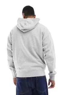 New Look Hoodie In Grey Marl For Men Light Grey -Look Espn Store 205850126 4