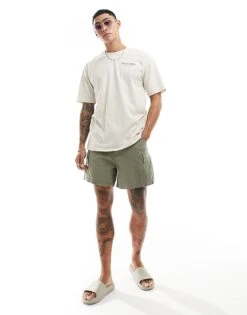 New Look Nueva York T-shirt In Stone For Men 7 New Look Nueva York T-shirt In Stone For Men -Look Espn Store 205904634 3