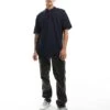 New Look Oversized Pique Polo In Navy For Men