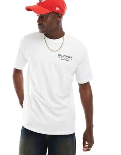 New Look Cali T Shirt In White For Men