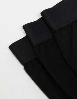 New Look 3 Pack Boxer In Black For Men -Look Espn Store 205973817 3