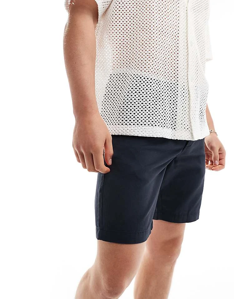 New Look Chino Shorts In Navy For Men 1 New Look Chino Shorts In Navy For Men