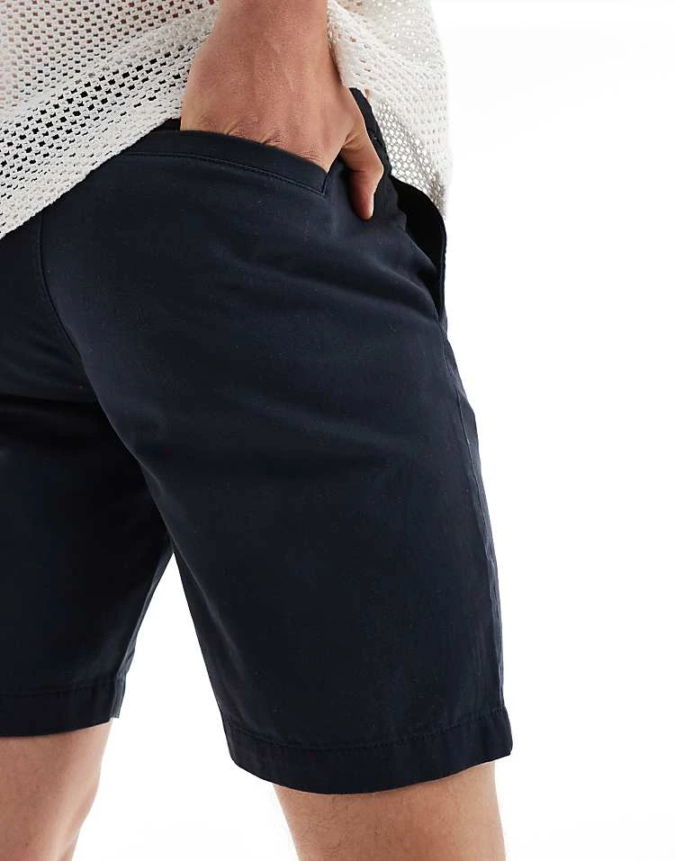 New Look Chino Shorts In Navy For Men 5 New Look Chino Shorts In Navy For Men - Image 5