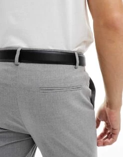 New Look Formal Belt In Black For Men -Look Espn Store 205973856 3