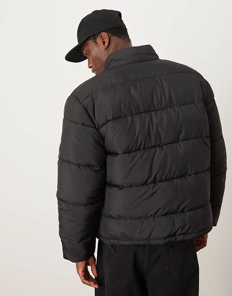 New Look Padded Puffer Jacket In Black For Men 4 New Look Padded Puffer Jacket In Black For Men - Image 4