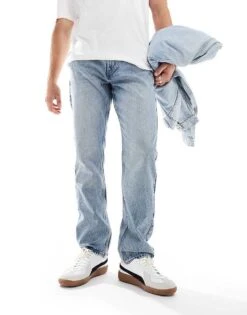 New Look Straight Fit Jeans In Light Blue For Men -Look Espn Store 207172015 1 lightblue 1