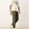 New Look Cargo Trousers In Khaki For Men Dark Khaki