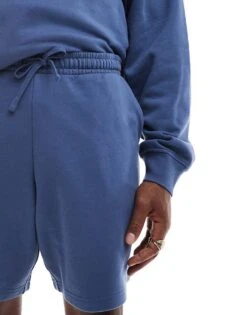 New Look Jersey Short Co-ord In Vintage Indigo For Men -Look Espn Store 207250015 3