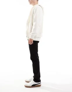 New Look Slim Jeans In Black For Men -Look Espn Store 207250048 3