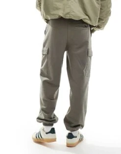 New Look Cargo Jogger In Olive For Men Smokey Olive -Look Espn Store 207250119 3