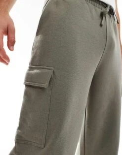 New Look Cargo Jogger In Olive For Men Smokey Olive -Look Espn Store 207250119 4