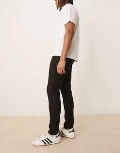 New Look Skinny Jeans In Black For Men -Look Espn Store 207303468 3