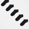 New Look 5 Pack Trainer Socks In Black For Men