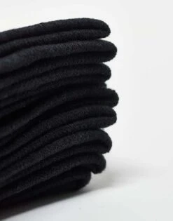 New Look 5 Pack Trainer Socks In Black For Men -Look Espn Store 207330867 3