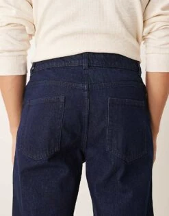 New Look Relaxed Jeans In Indigo Blue For Men -Look Espn Store 207330926 4