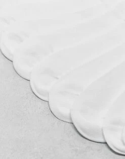 New Look 5 Pack Trainer Socks In White For Men -Look Espn Store 207331042 3