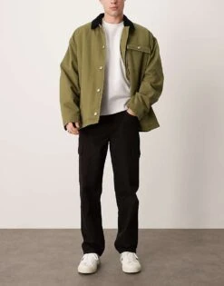 New Look Cargo Pocket Jeans In Black For Men -Look Espn Store 207331061 1 black 1