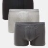 New Look 3 Pack Boxers In Grey Multi For Men