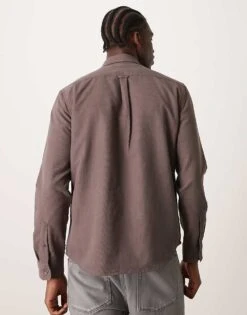 New Look Cord Shirt In Mid Brown For Men -Look Espn Store 207469018 3