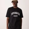 New Look Copenhagen T-shirt In Black For Men