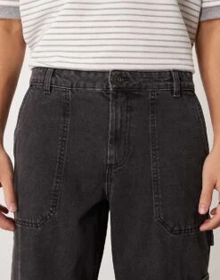 New Look Carpenter Jeans In Washed Black For Men -Look Espn Store 207469164 5