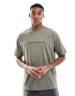 New Look Outdoors T-shirt In Dark Khaki For Men Light Khaki -Look Espn Store 207836693 3